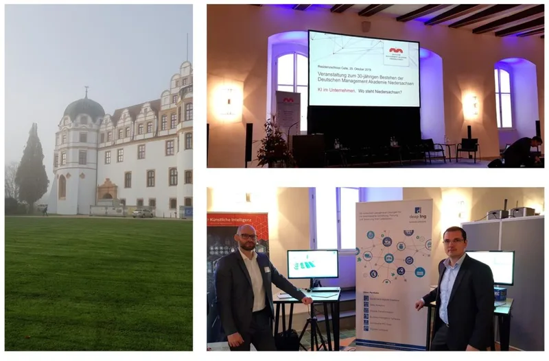 deepIng bei der KI-Ausstellung der DMAN im Celler Schloss