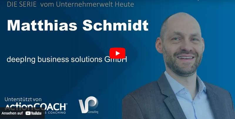 Interview: Unternehmerwelt Heute mit Bernhard Beckers x Matthias Schmidt